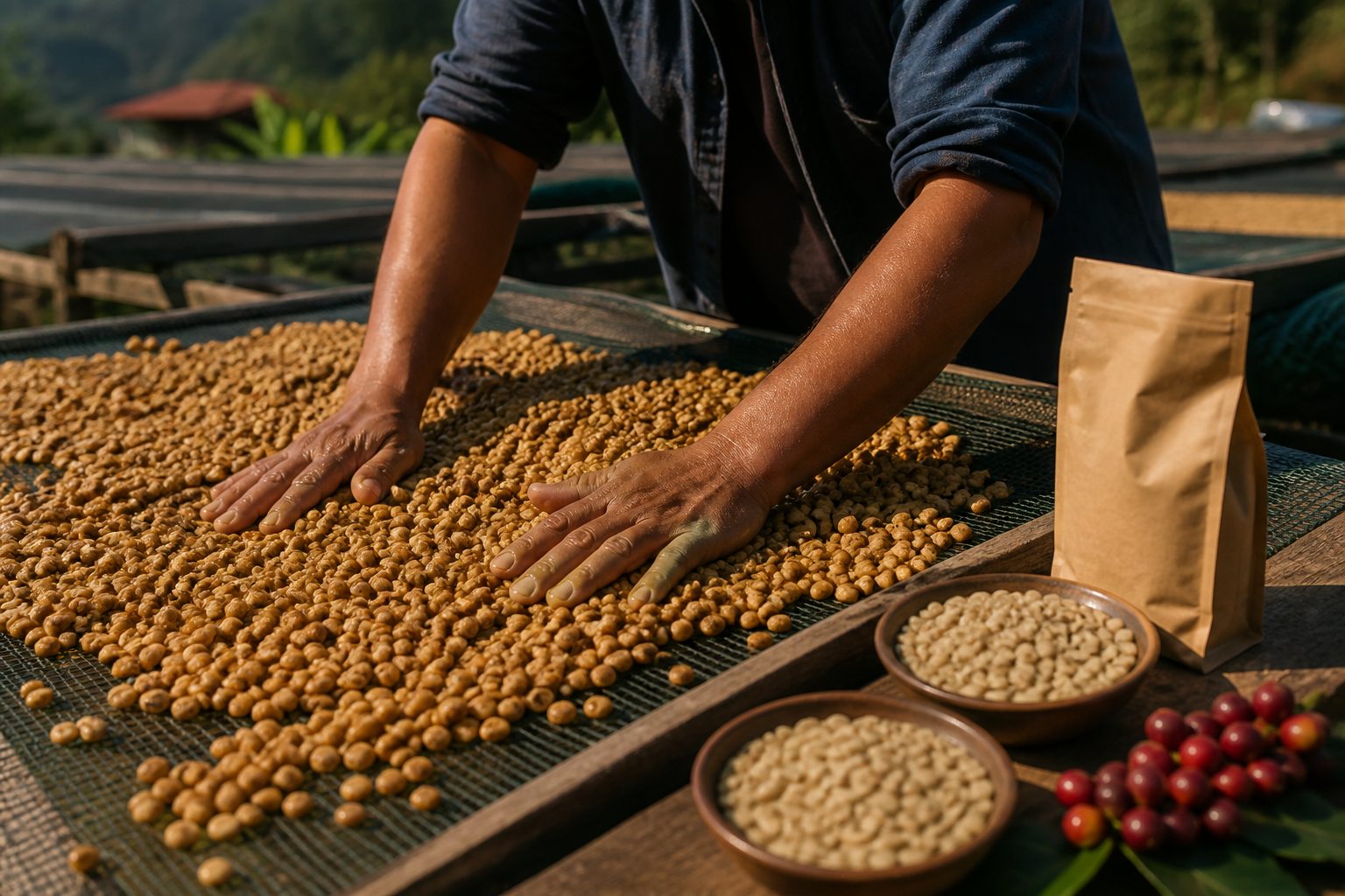 Hva betyr honey-prosessert kaffe fra Guatemala for smaken?