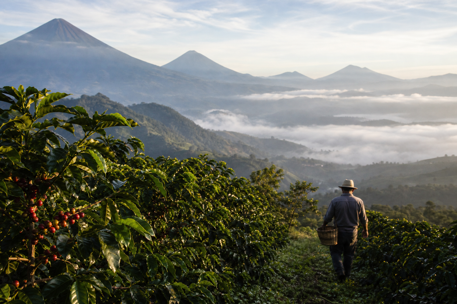 Når høyden gjør kaffen søtere: guatemalansk kaffe fra fjellene